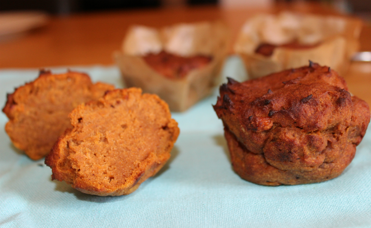 sweet potato gluten free muffin recipe copyright Amy Morris 2013