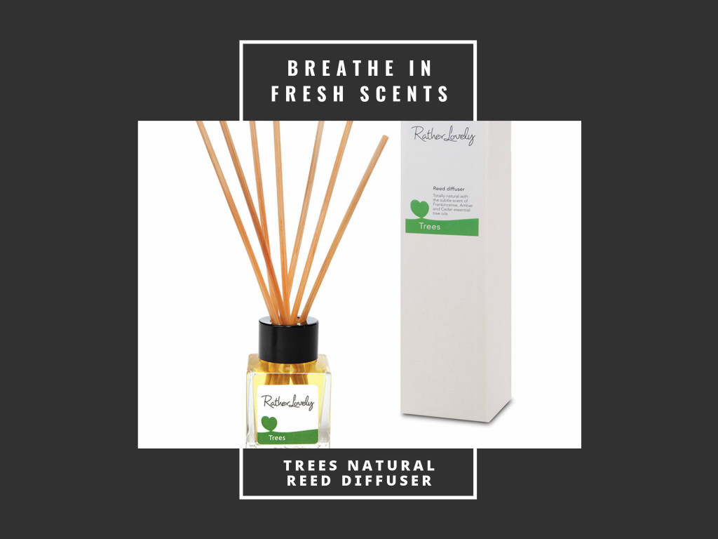 BREATHE IN FRESH SCENTS RATHER LOVELY TREES NATURAL REED DIFFUSER